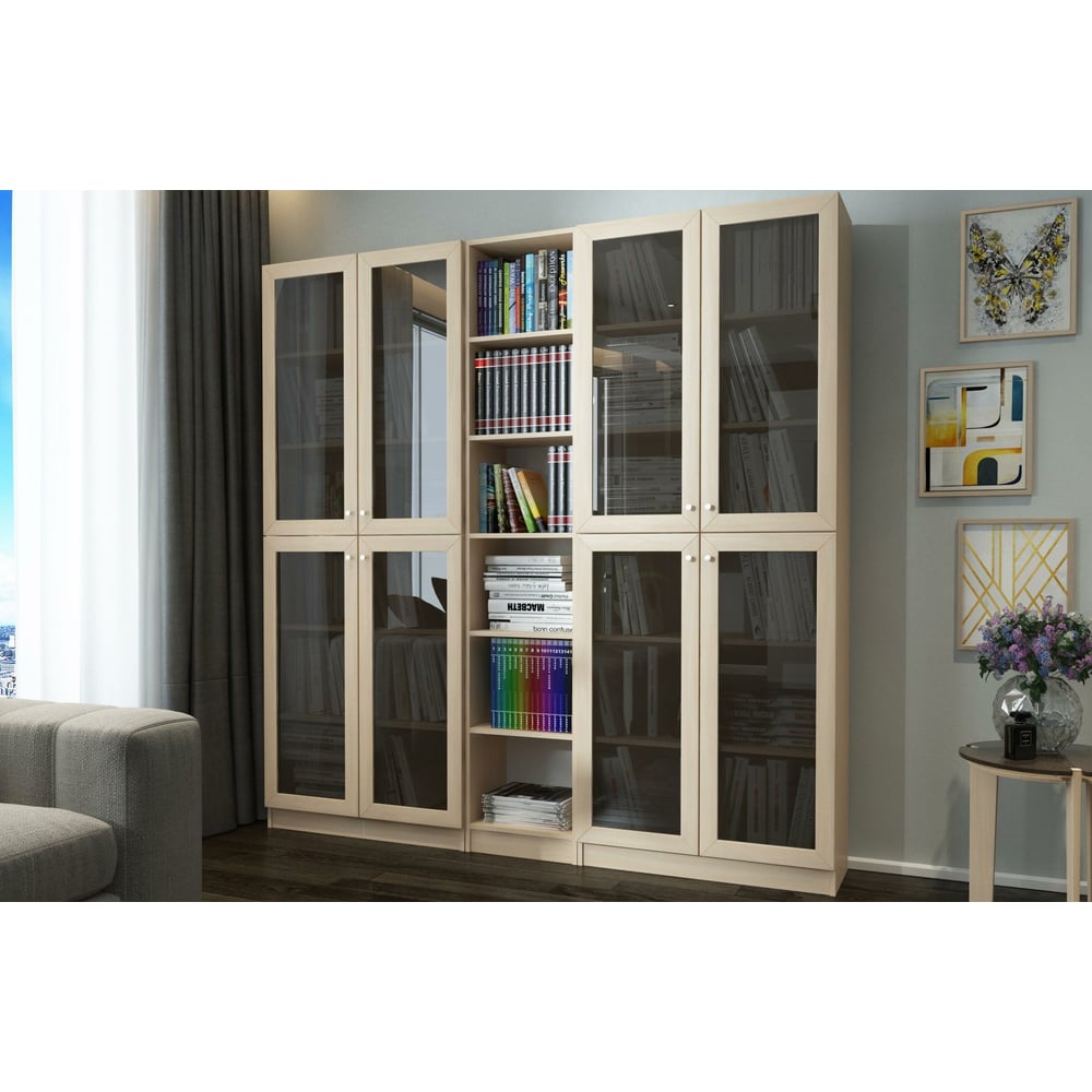 Книжный шкаф ADETA IKEA Билли 346 beige 5757930 - выгодная цена, отзывы ...