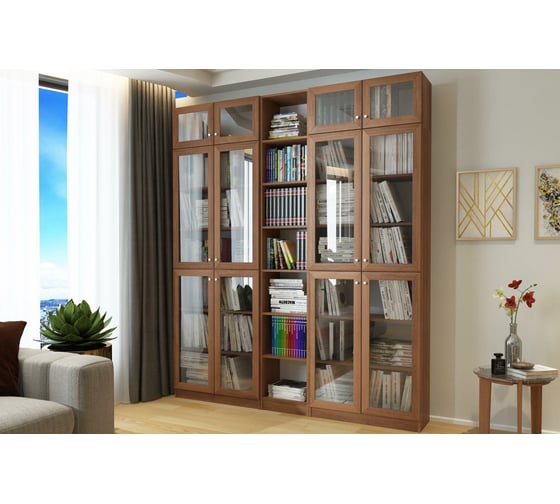Книжный шкаф ADETA IKEA Билли 348 light brown 1196074 1