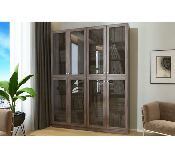 Книжный шкаф ADETA IKEA Билли 343 brown 6164893 1