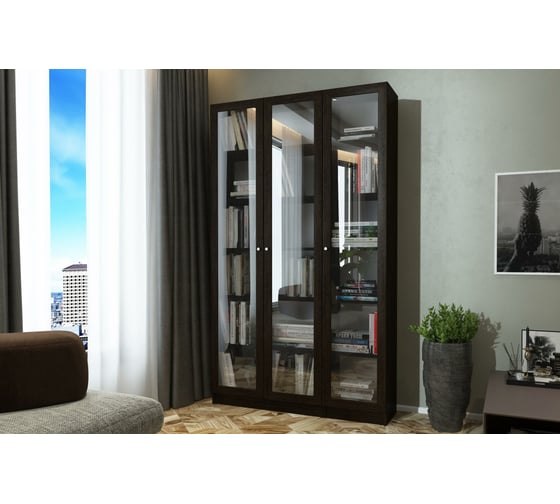Книжный шкаф ADETA IKEA Билли 340 brown desire 7299983 1