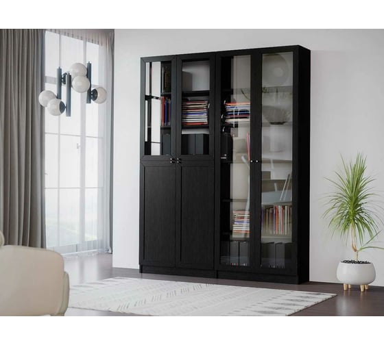 Книжный шкаф ADETA IKEA Билли 345 brown 5850827