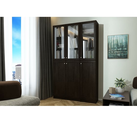 Книжный шкаф ADETA IKEA Билли 338 brown 7540588 1