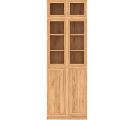 Книжный шкаф ADETA IKEA Билли 352 oak gold craft 5682573