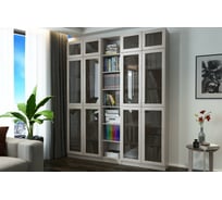 Книжный шкаф ADETA IKEA Билли 348 grey 2719889