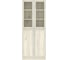 Книжный шкаф ADETA IKEA Билли 334 oak white craft 2823415 2