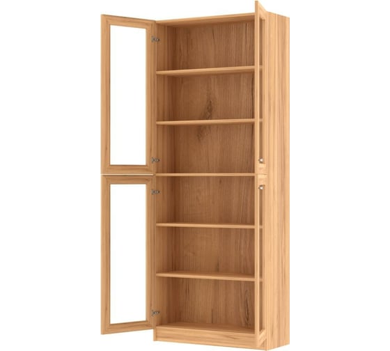 Книжный шкаф ADETA IKEA Билли 335 oak gold craft 5704416