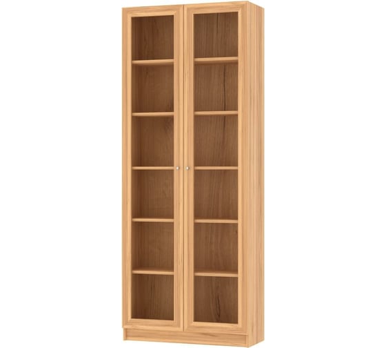 Книжный шкаф ADETA IKEA Билли 336 oak gold craft 6011662 1