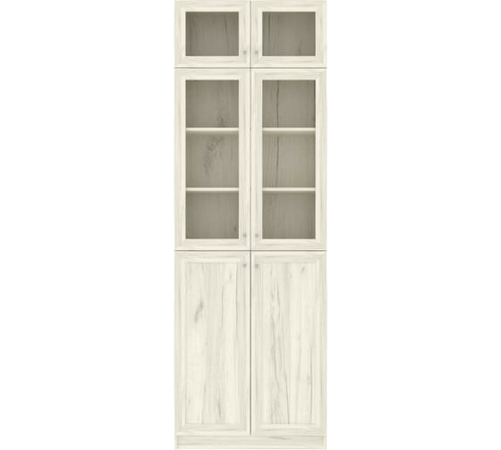 Книжный шкаф ADETA IKEA Билли 352 oak white craft 9254214