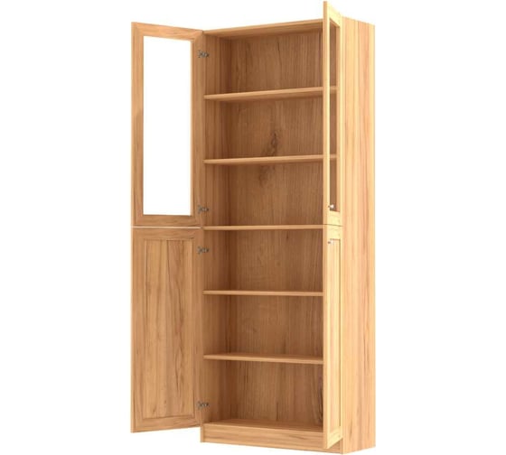 Книжный шкаф ADETA IKEA Билли 334 oak gold craft 3507444