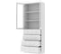 Книжный шкаф ADETA IKEA Билли 318 white 9930349 3