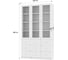 Книжный шкаф ADETA IKEA Билли 326 white 6278887 8