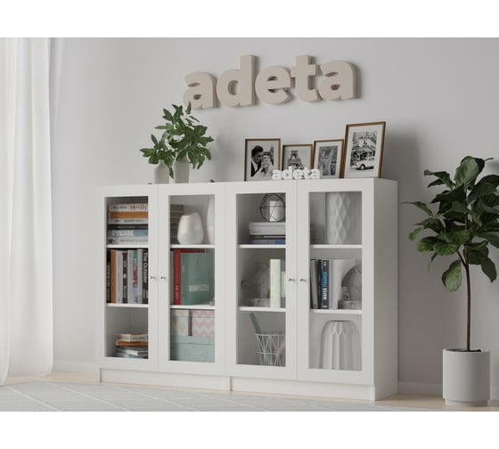 Книжный шкаф ADETA IKEA Билли 328 white 7031542