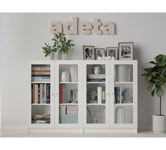 Книжный шкаф ADETA IKEA Билли 328 white 7031542