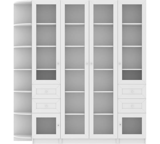 Книжный шкаф ADETA IKEA Билли 366 white 6376655