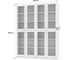 Книжный шкаф ADETA IKEA Билли 343 white 184471 8