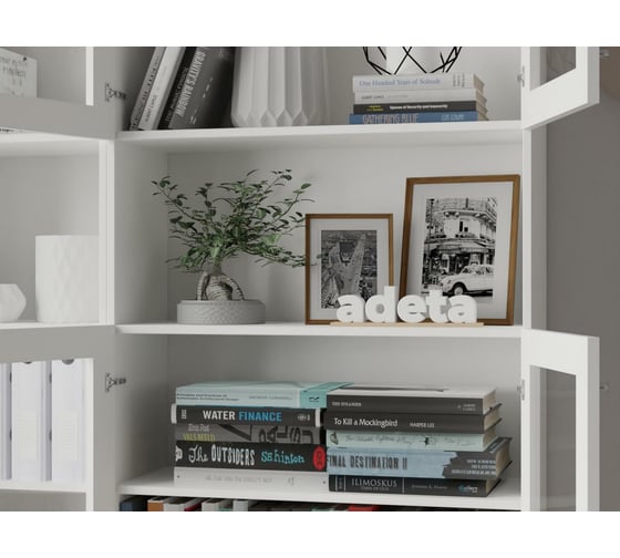 Книжный шкаф ADETA IKEA Билли 388 white 4540503
