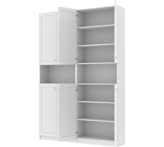 Книжный шкаф ADETA IKEA Билли 351 white 4779904