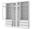 Книжный шкаф ADETA IKEA Билли 370 white 7821870 3