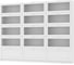 Книжный шкаф ADETA IKEA Билли 373 white 1120489 1