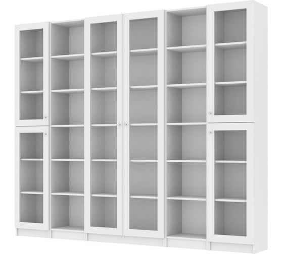 Книжный шкаф ADETA IKEA Билли 368 white 3456015