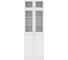Книжный шкаф ADETA IKEA Билли 352 white 5315102 2