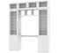 Книжный шкаф ADETA IKEA Билли 365 white, с рабочим местом 6193784 1