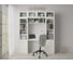 Книжный шкаф ADETA IKEA Билли 365 white, с рабочим местом 6193784 5