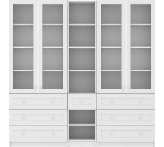 Книжный шкаф ADETA IKEA Билли 367 white 3276503