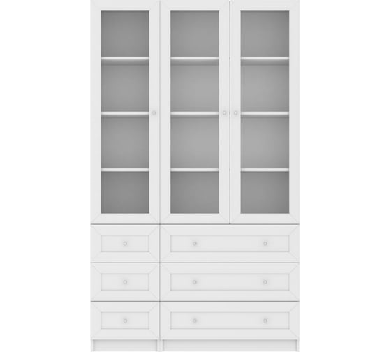 Книжный шкаф ADETA IKEA Билли 325 white 3883117