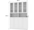Книжный шкаф ADETA IKEA Билли 341 white 7923988 8