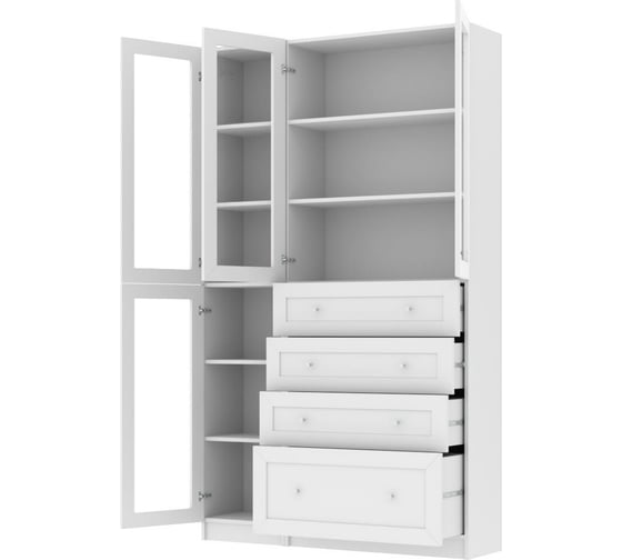 Книжный шкаф ADETA IKEA Билли 358 white 1433408