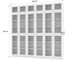 Книжный шкаф ADETA IKEA Билли 377 white 1212386 8