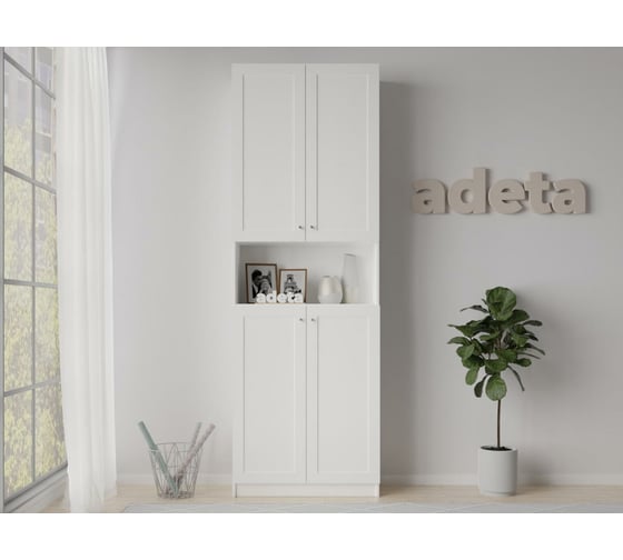Книжный шкаф ADETA IKEA Билли 385 white desire 934770
