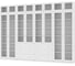 Книжный шкаф ADETA IKEA Билли 372 white 913730 1