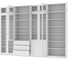 Книжный шкаф ADETA IKEA Билли 372 white 913730 3