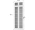 Книжный шкаф ADETA IKEA Билли 384 white 116650 8