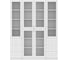 Книжный шкаф ADETA IKEA Билли 362 white 4802842 2