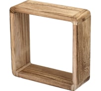 Деревянная полка QWERTY Oslo 27x27x10 см 72038