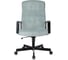 Кресло руководителя Бюрократ TopChairs ST-DOMINGO спинка и сиденье серо-голубая ткань Light-28 крестовина металлическая разборная ST-DOMINGO/LT28 3
