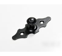 Мебельная ручка-кнопка STARFIX РМ-1 черная матовая SMP-23087-1