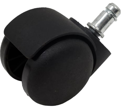 Мебельное колесо STARFIX диаметр 50 мм со штырем черное SMP-51733-1