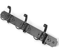 Настенная вешалка STARFIX 3B-S черная матовая SMP-18504-1