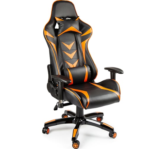 Офисное кресло Calviano mustang black/orange 2073002001038