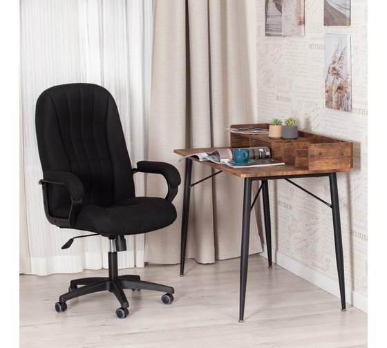 Кресло Tetchair сн888 (22) 2603 ткань, черный 19525