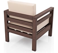 Кресло Arsko Домино орех/Atlanta Ivory 80540723