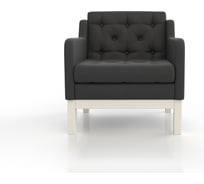 Кресло Arsko Айверс беленый дуб/Kiton 07 80423857