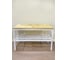 Обувница Pletenev LOFT дуб, каркас белый муар KPS-101-38 1