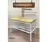 Обувница Pletenev LOFT дуб, каркас белый муар KPS-101-38 3