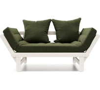 Кушетка Arsko Сламбер беленый дуб/Atlanta Grass 80543083