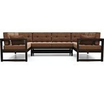 Диван Arsko Астер П-образный венге/Kiton 10 80358821